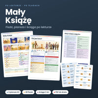 Mały Książę: fiszki, plansza i ściąga po lekturze (PDF do druku)