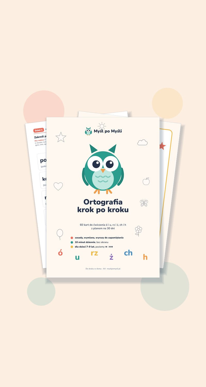 Myśl po Myśli, Ortografia krok po kroku: zawartość pliku