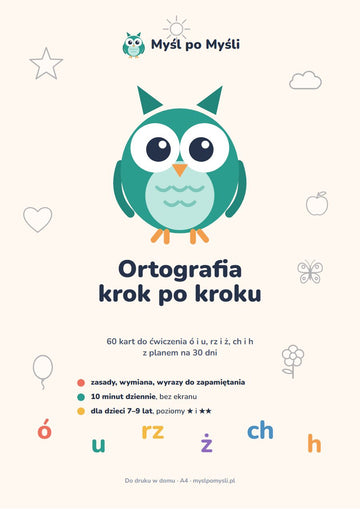 Myśl po Myśli: Ortografia krok po kroku (PDF do druku)