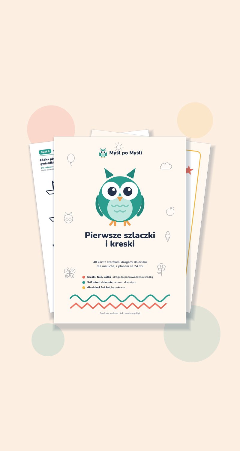 Myśl po Myśli, Pierwsze szlaczki i kreski: zawartość pliku